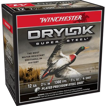 Drylok Super Steel 12ga 2 3/4 4shot 25rnd