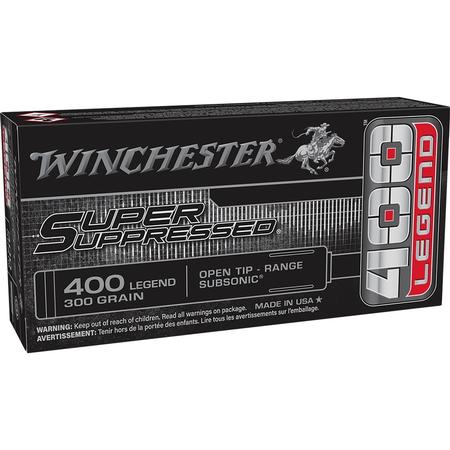 Super Suppressed 400 Legend 300gr Open Tip 20rnd