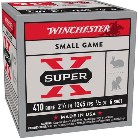 Superx Heavy 410ga 2.5 1/2oz 6shot 25rnd