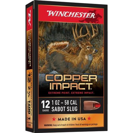 Copper Impact 12ga 2 3/4 1oz Sabot Slug 5rnds