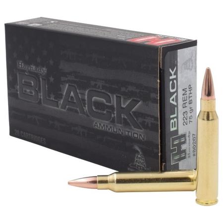 223 Rem 75gr Bthp Black