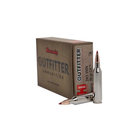 Outfitter Rifle 243win 80gr Cx Otf 20rnd