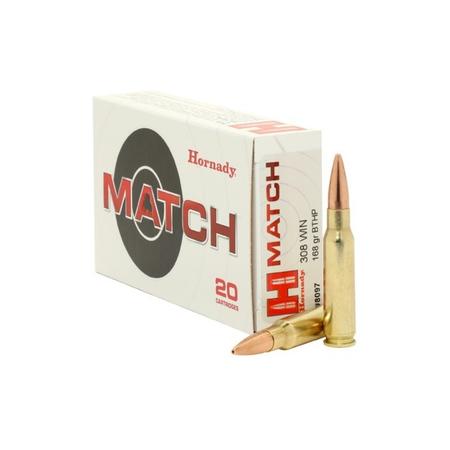 Match 308win 168gr Hp 20rnd