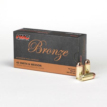 40 Sw 165gr Fmj