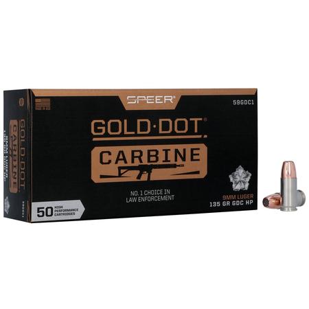 Gold Dot Carbine 9mm 135gr Hp 50rd