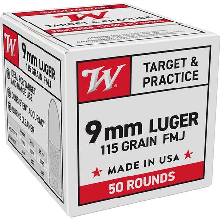 9mmluger 115gr Fmj
