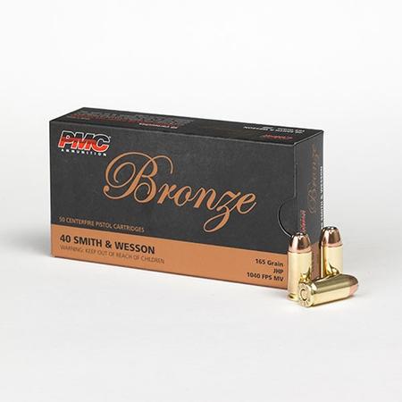 40 Sw 165gr Jhp Bronze