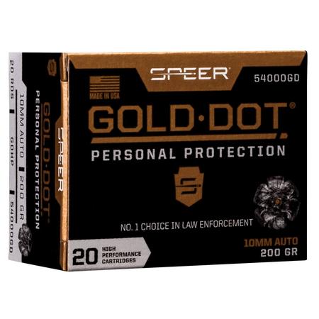 200gr Gold Dot 10mm Auto