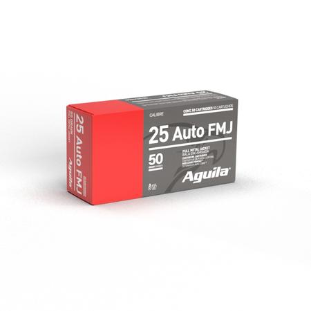 Centerfire 25 Auto Fmj 50gr 50rnd