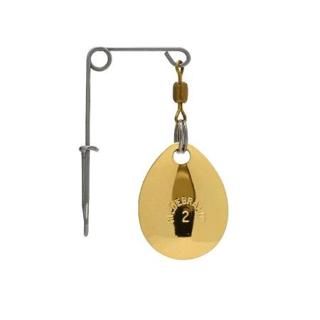 Jig Spinner Size 2 Gold