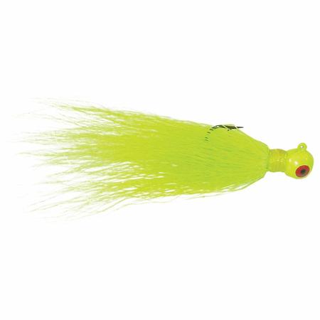 Bucktail Jig 1/4 Oz Char
