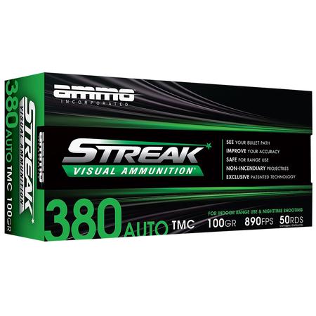 Green Tracer 380acp 100gr 50rnd