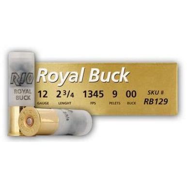 12ga  2 3/4 00buck 9 Pellet