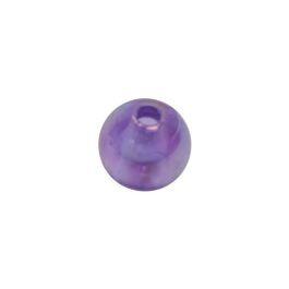 Bead 6mm Purple Pearl