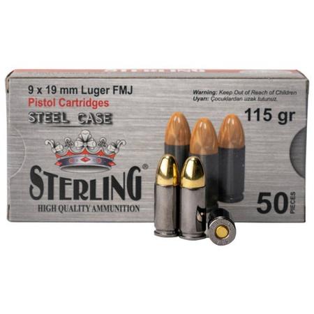 9mm 115gr Fmj 50rnd