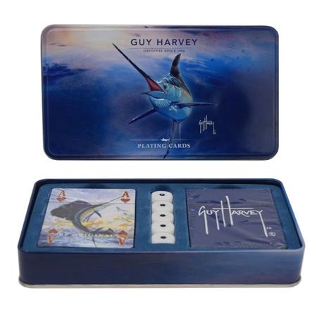 Guy Harvey Cards W/tin