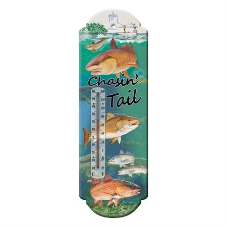 Tin Thermometer Redfish