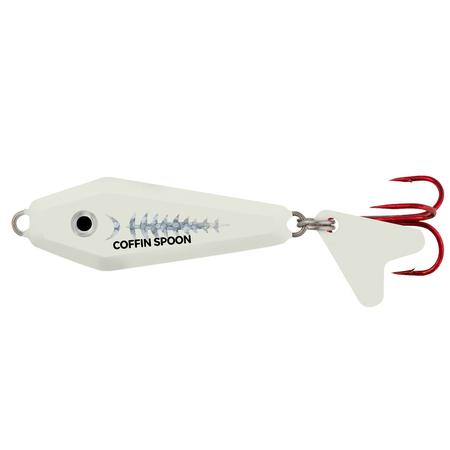 Buck Shot Coffin Spoon 3/16oz White