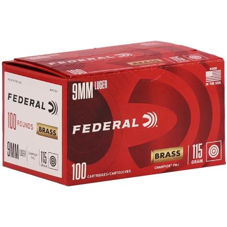 115gr 9mm Luger 100rnd