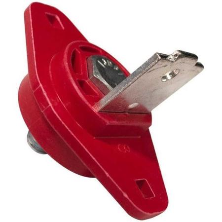 Terminal,pwr Output Red