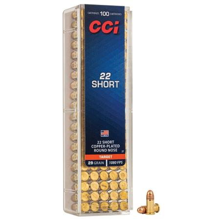 Hv Rimfire 22 Short 29gr Cprn 100rd
