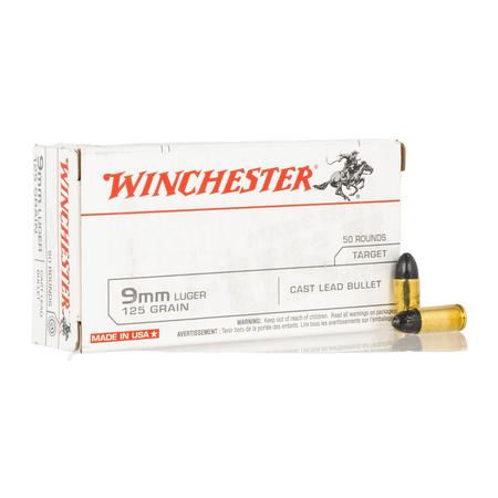 Usa 9mm Luger 125gr Cast 50rd