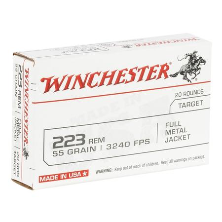 55gr 223 Rem Fmj 20rds Target