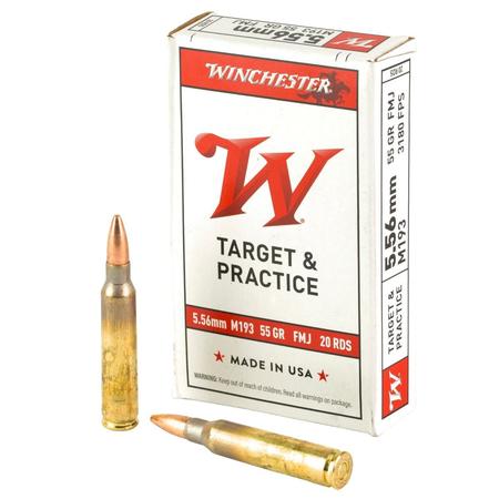 55gr 5.56mm M193 20rds Fmj Targ