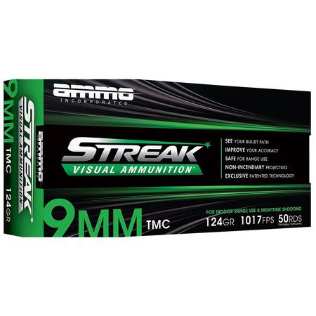 9mm 124gr Green Streak 50rnd