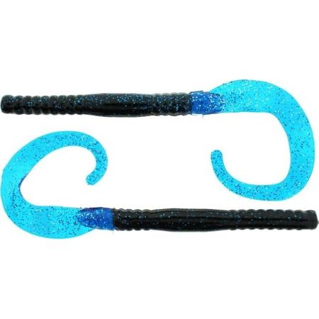 Ba Worm Blk Blu Glt Tal 8in