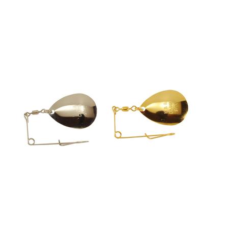 Freshwater Jig Spinner Sz3 Nickel 3pk