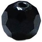 Glass Black Beads