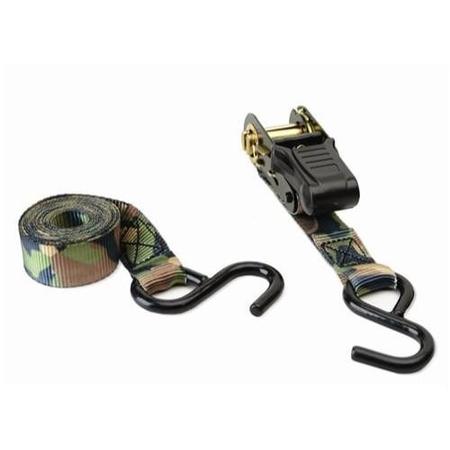 Camo Ratchet Tie Down 2pk