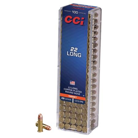 22 Long 29gr Copper Plated Rn 100rnd