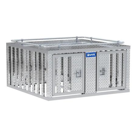 Dog Box Double Door W/divider