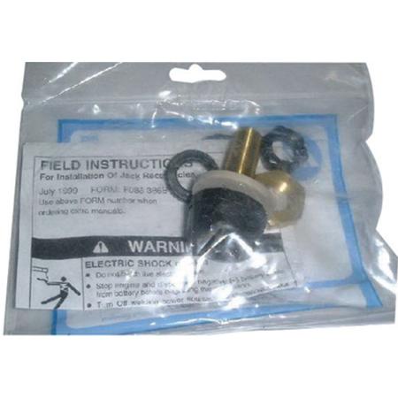Receptacle,jack Plug Blk