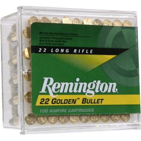 22 Lr 40gr Plated Rn Hv Golden Bullet