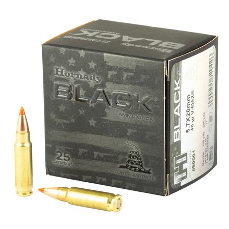 5.7x28 40gr V-max Black 25rd