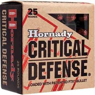 380 Auto 90gr Crit Defense Ftx