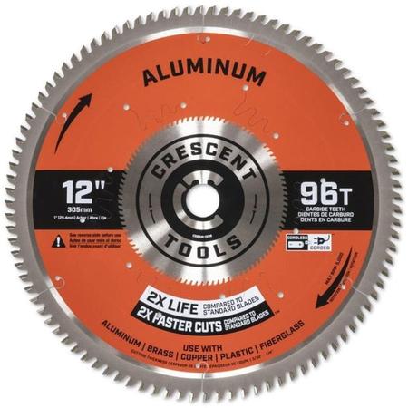 Saw Blade 12 96t Aluminum