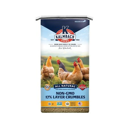 17% Non Gmo Layer Crumbles
