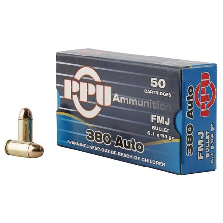 380 Auto 94gr Fmj 50rd