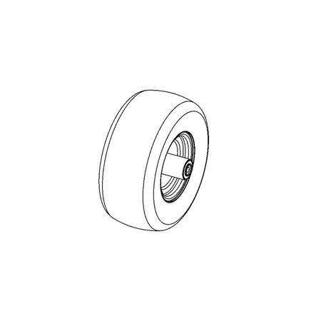 Asm, Whl/tire 15x6  .00-6 S